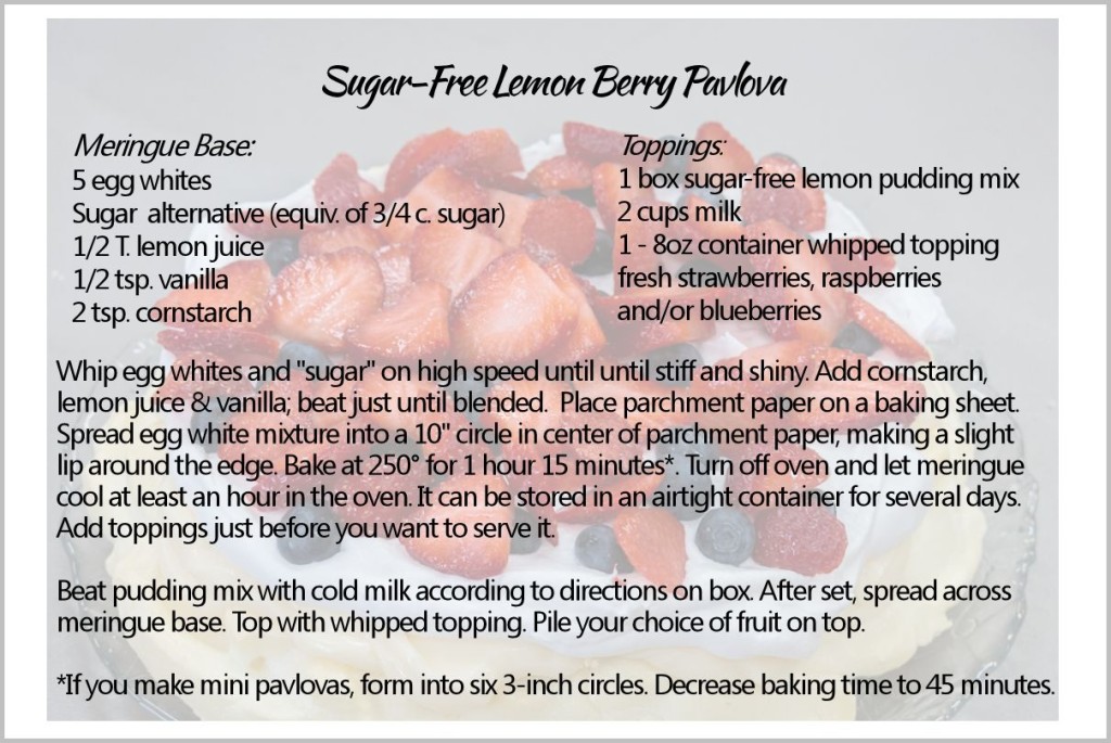 Pavlova Recipe